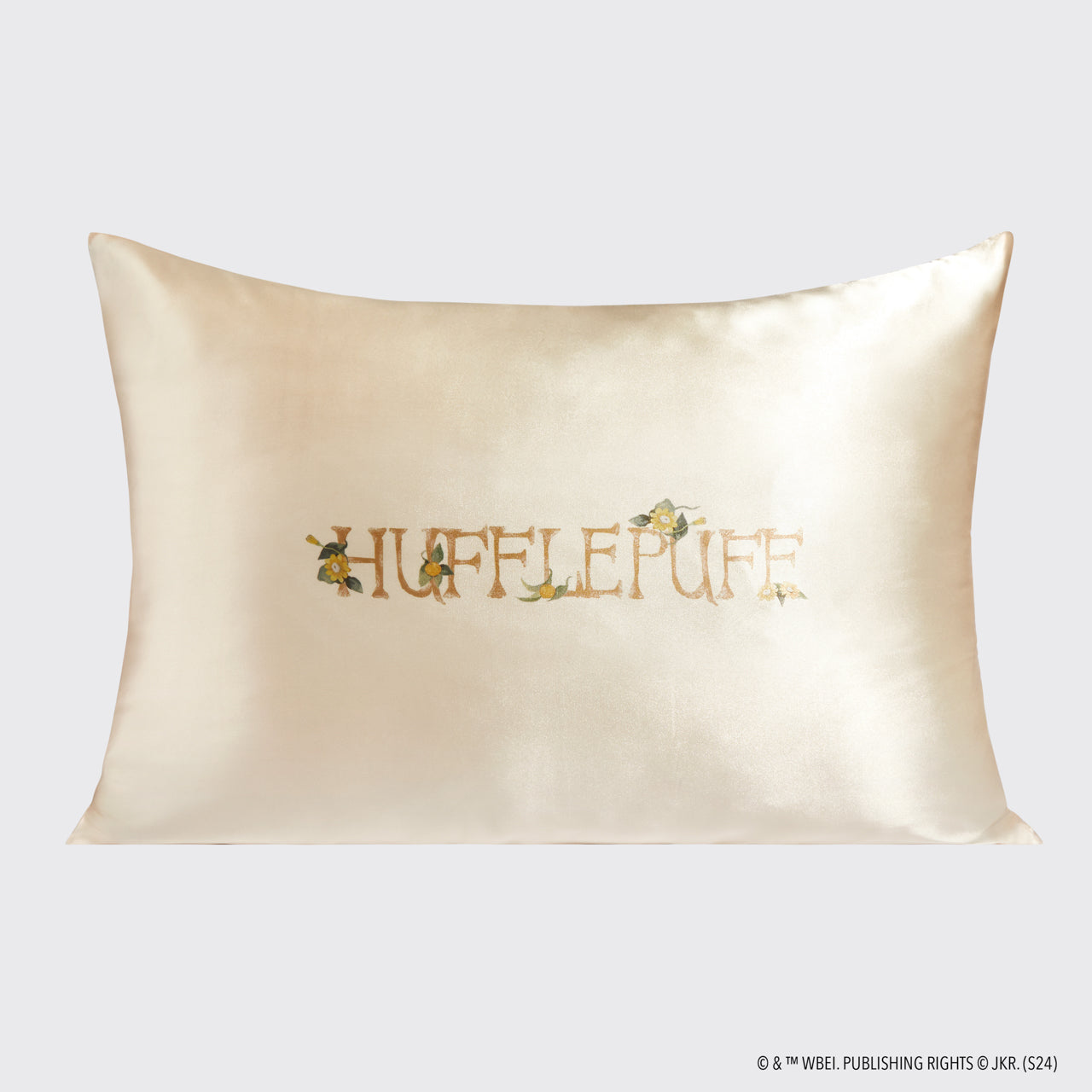 Kitsch x Harry Potter Satin Pillowcase in Hufflepuff 2 Pack