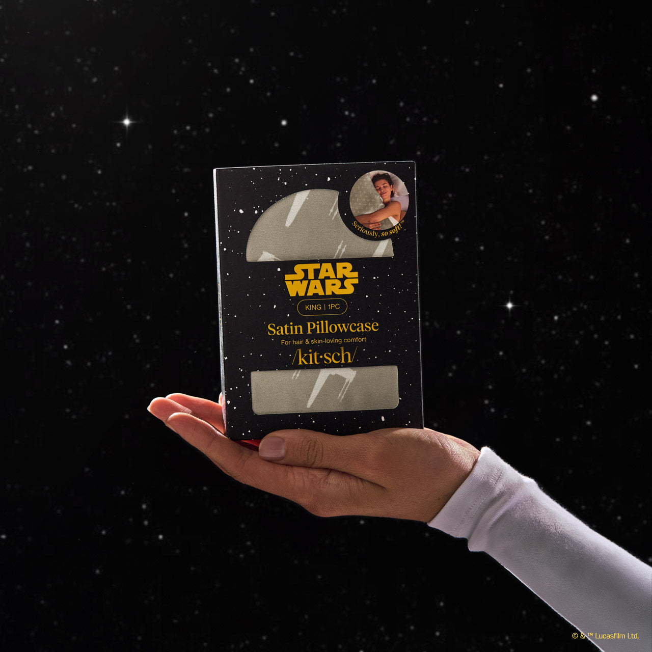 Star Wars™ & Kitsch Satin Pillowcase in Rebel Alliance 4 Pack - King