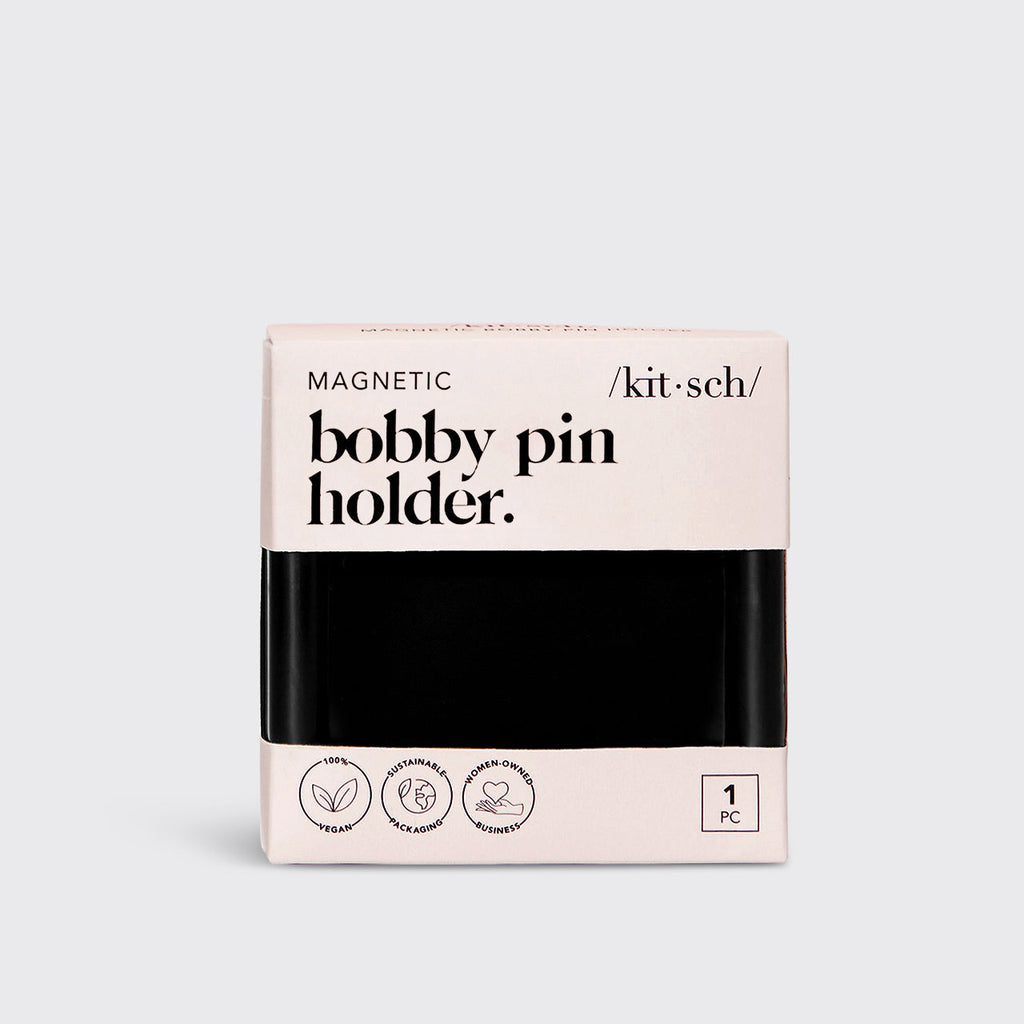 Magnetic Bobby Pin Holder - Black