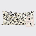 Satin Pillowcase in Heart Print - King