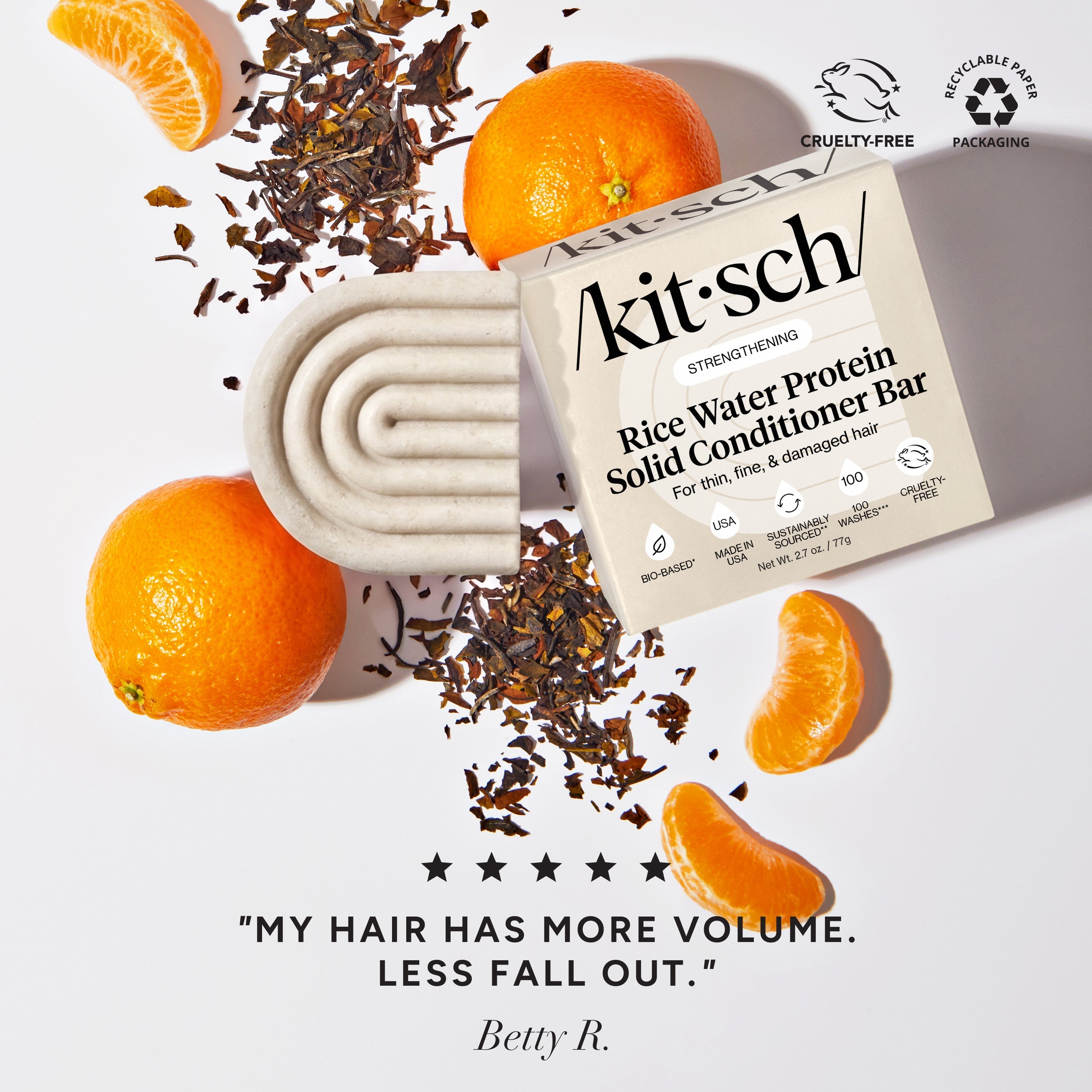 Rice Water Conditioner Bar for Hair Growth
