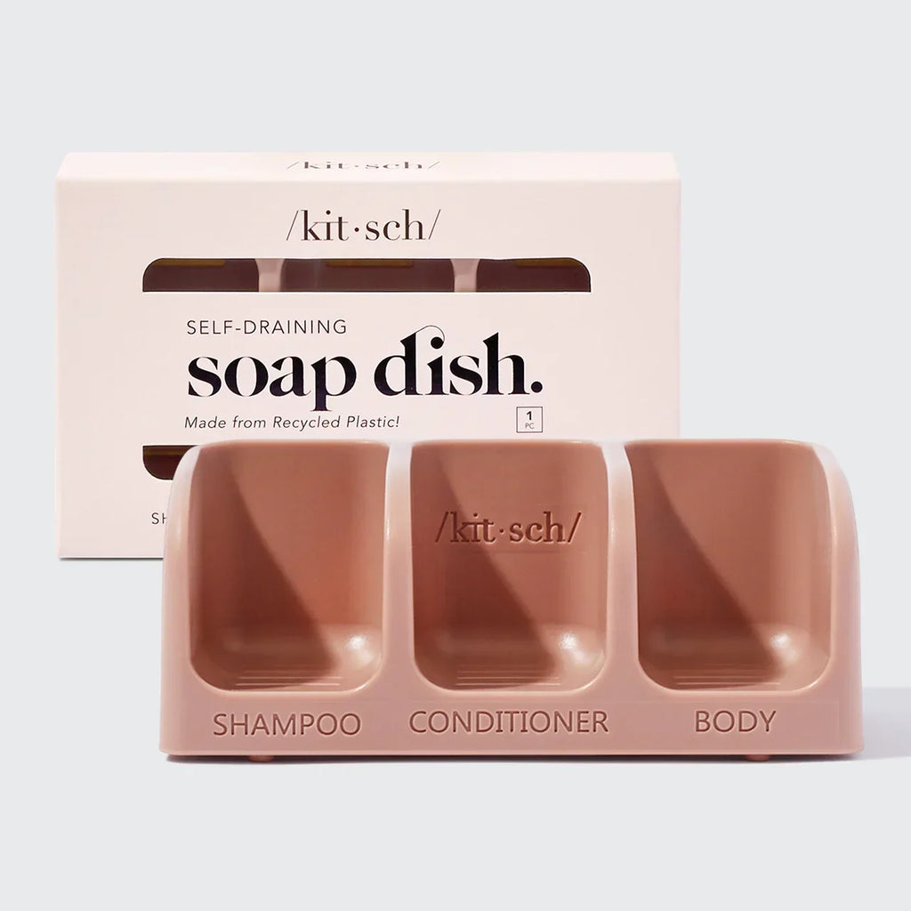 Strengthening Rice Water Terracotta Self Draining Soap Dish Bundle