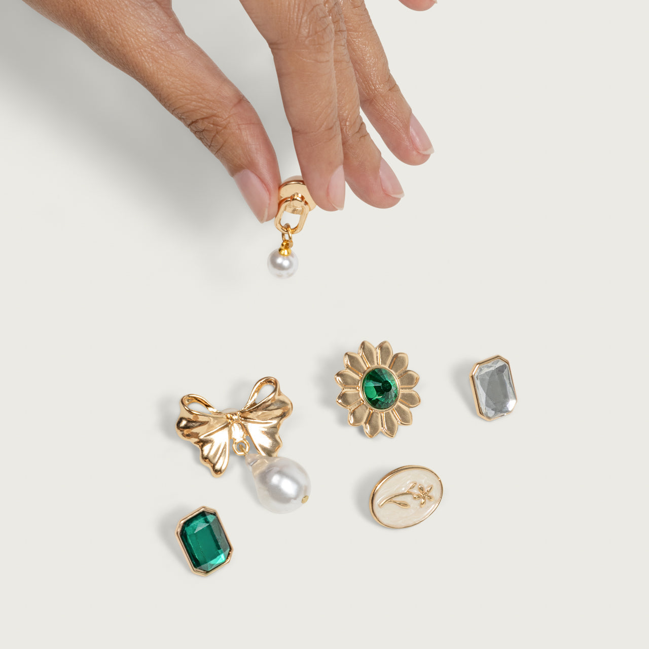 KitschPop™️ Charms in Vintage Emerald