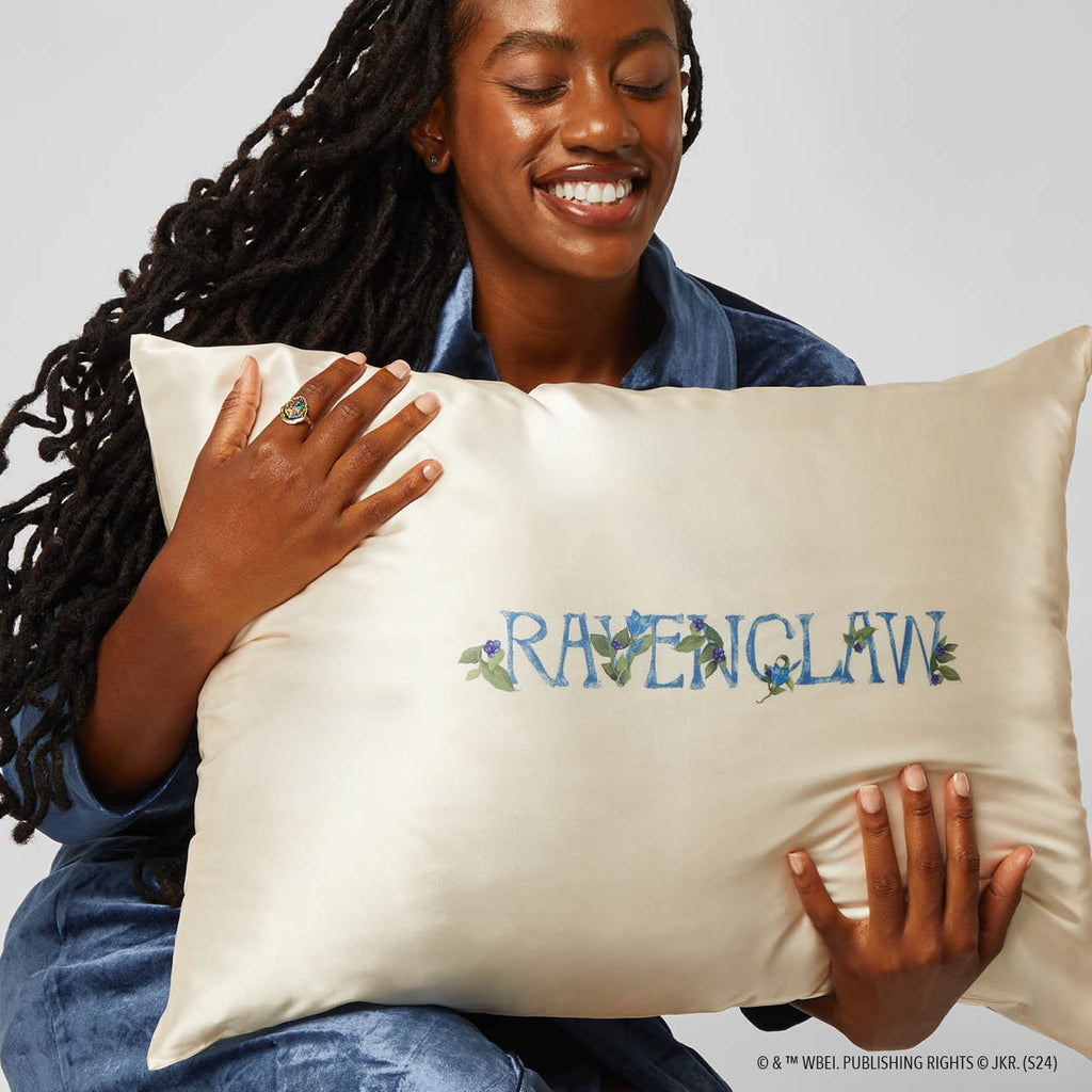 Kitsch x Harry Potter Satin Pillowcase in Ravenclaw 2 Pack - King