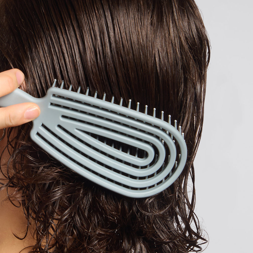 Haze Blue Detangling Flexi Brush