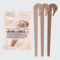 Multicolor Elastic Cutters 3pc Set